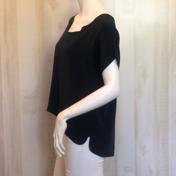 LNA | Silk High/Low Tee | XS - Picture 3 of 5